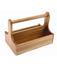 Acacia Wood Table Caddy